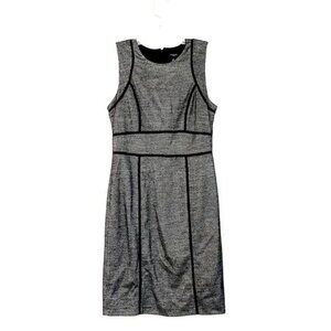 Sleeveless dress, 2P, Black/Gray